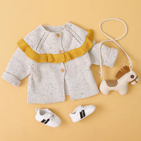 Load image into Gallery viewer, Baby Kid Girls Solid Color Cardigan Wholesale 22122913
