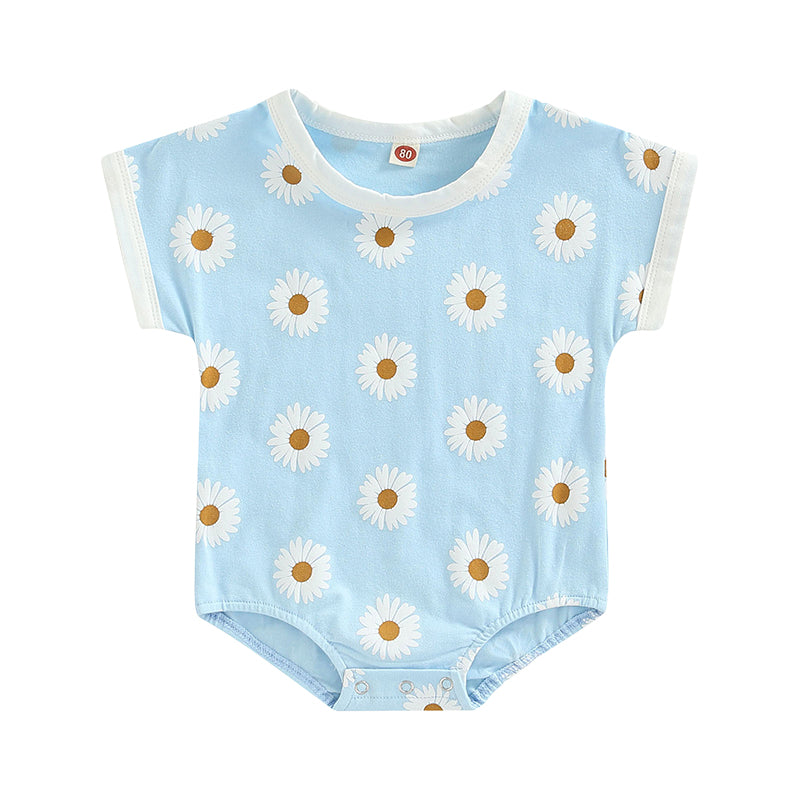 Baby Girls Print Rompers Wholesale 221229197