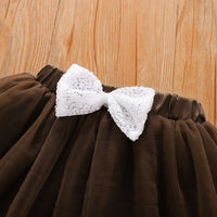 Load image into Gallery viewer, 3 Pieces Set Baby Girls Letters Flower Print Rompers Bow Skirts And Others accessories Wholesale 221229202
