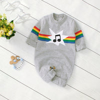 Load image into Gallery viewer, Baby Unisex Rainbow Jumpsuits Wholesale 22122923
