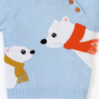 Load image into Gallery viewer, 2 Pieces Set Baby Unisex Animals Cartoon Print Tops And Striped Pants Wholesale 22122926
