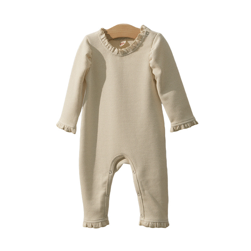 Baby Unisex Solid Color Jumpsuits Wholesale 221229261