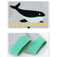 Load image into Gallery viewer, 2 Pieces Set Baby Unisex Animals Cartoon Print Tops And Striped Pants Wholesale 22122927
