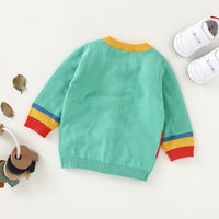 Load image into Gallery viewer, Baby Unisex Color-blocking Animals Cartoon Print Cardigan Wholesale 22122928
