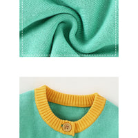 Load image into Gallery viewer, Baby Unisex Color-blocking Animals Cartoon Print Cardigan Wholesale 22122928
