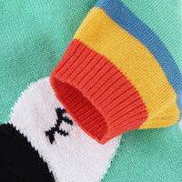 Load image into Gallery viewer, Baby Unisex Color-blocking Animals Cartoon Print Cardigan Wholesale 22122928
