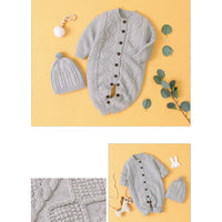 Load image into Gallery viewer, Baby Unisex Solid Color Crochet Jumpsuits Wholesale 22122929
