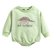 Load image into Gallery viewer, Baby Unisex Dinosaur Print Rompers Wholesale 221229330
