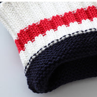 Load image into Gallery viewer, Baby Boys Striped Crochet Cardigan Wholesale 221229349
