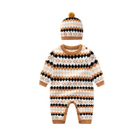 Load image into Gallery viewer, Baby Unisex Checked Jumpsuits Accessories Hats Wholesale 221229381
