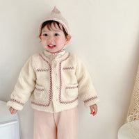 Load image into Gallery viewer, Baby Kid Girls Solid Color Jackets Outwears Wholesale 221229598
