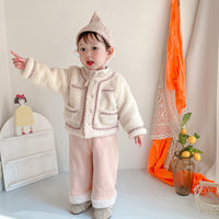 Load image into Gallery viewer, Baby Kid Girls Solid Color Jackets Outwears Wholesale 221229598

