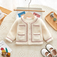 Load image into Gallery viewer, Baby Kid Girls Solid Color Jackets Outwears Wholesale 221229598
