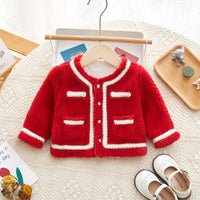 Load image into Gallery viewer, Baby Kid Girls Solid Color Jackets Outwears Wholesale 221229598
