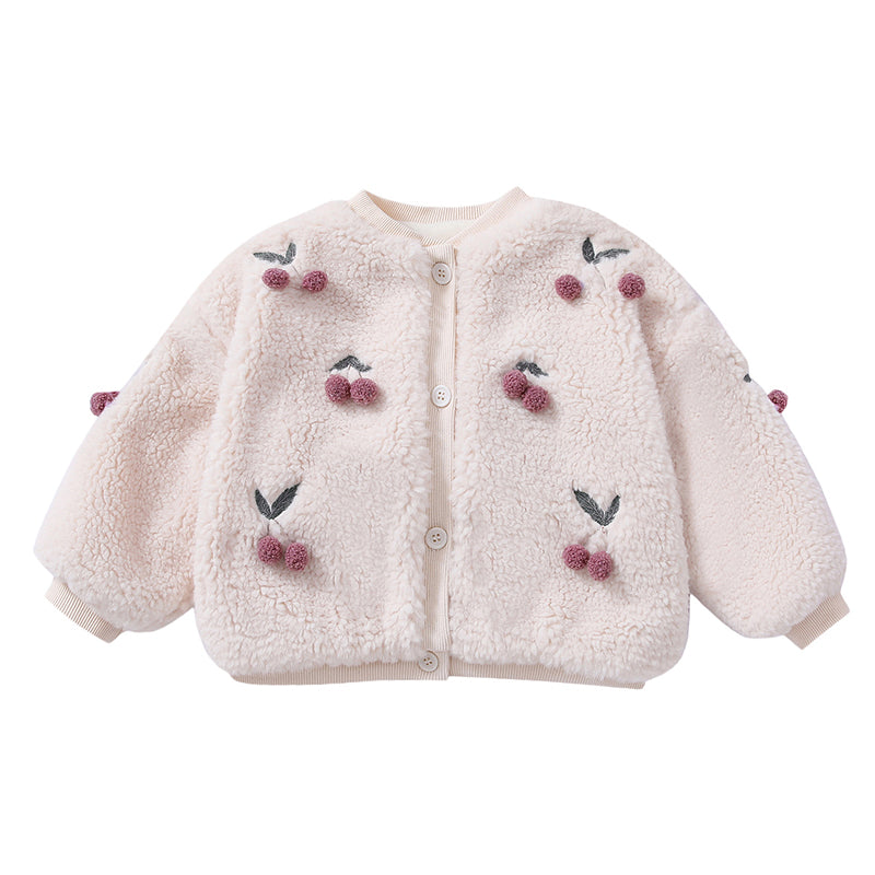 Baby Kid Girls Fruit Jackets Outwears Wholesale 221229696