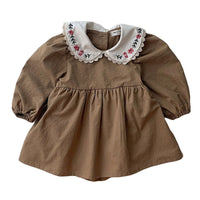 Load image into Gallery viewer, Baby Girls Embroidered Rompers Wholesale 221229857
