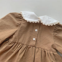 Load image into Gallery viewer, Baby Girls Embroidered Rompers Wholesale 221229857
