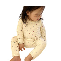 Load image into Gallery viewer, 2 Pieces Set Baby Girls Flower Print Tops And Pants Wholesale 221229866
