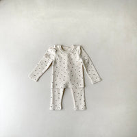 Load image into Gallery viewer, 2 Pieces Set Baby Girls Flower Print Tops And Pants Wholesale 221229866
