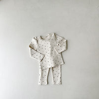 Load image into Gallery viewer, 2 Pieces Set Baby Girls Flower Print Tops And Pants Wholesale 221229866
