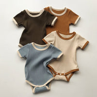 Load image into Gallery viewer, Baby Unisex Solid Color Rompers Wholesale 22053078
