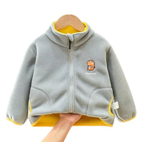 Load image into Gallery viewer, Baby Kid Boys Letters Dinosaur Animals Cartoon Print Jackets Outwears Wholesale 22248472
