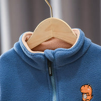 Load image into Gallery viewer, Baby Kid Boys Letters Dinosaur Animals Cartoon Print Jackets Outwears Wholesale 22248472
