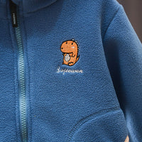 Load image into Gallery viewer, Baby Kid Boys Letters Dinosaur Animals Cartoon Print Jackets Outwears Wholesale 22248472
