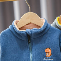 Load image into Gallery viewer, Baby Kid Boys Letters Dinosaur Animals Cartoon Print Jackets Outwears Wholesale 22248472
