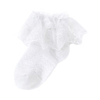 Load image into Gallery viewer, Baby Kid Girls Solid Color Lace Accessories Socks Wholesale 222710398
