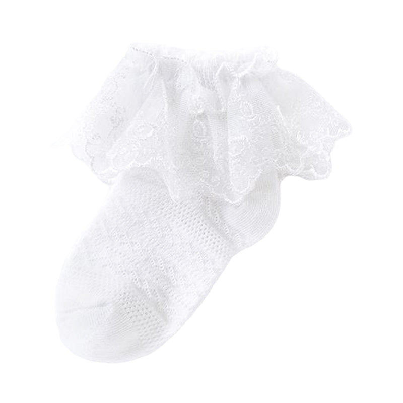 Baby Kid Girls Solid Color Lace Accessories Socks Wholesale 222710398