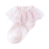 Load image into Gallery viewer, Baby Kid Girls Solid Color Lace Accessories Socks Wholesale 222710398
