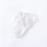 Load image into Gallery viewer, Baby Kid Girls Solid Color Lace Accessories Socks Wholesale 222710398
