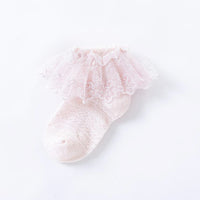 Load image into Gallery viewer, Baby Kid Girls Solid Color Lace Accessories Socks Wholesale 222710398
