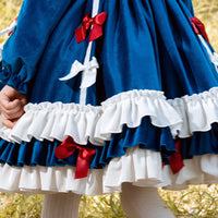 Load image into Gallery viewer, Baby Kid Girls Love heart Cartoon Bow Lace Birthday Party Dresses Princess Dresses Wholesale 227710240
