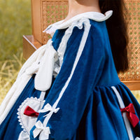 Load image into Gallery viewer, Baby Kid Girls Love heart Cartoon Bow Lace Birthday Party Dresses Princess Dresses Wholesale 227710240
