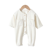 Load image into Gallery viewer, Baby Unisex Solid Color Jumpsuits Wholesale 220817270
