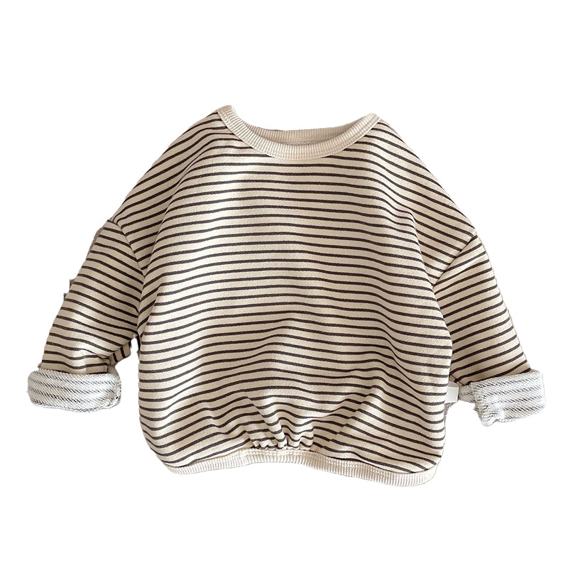 Baby Kid Boys Striped Tops Wholesale 220809242
