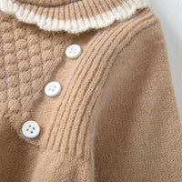 Load image into Gallery viewer, Baby Kid Girls Solid Color Crochet Dresses Wholesale 23010311
