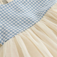 Load image into Gallery viewer, 2 Pieces Set Baby Kid Girls Houndstooth Jackets Outwears And Dresses Wholesale 230103294
