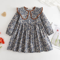Load image into Gallery viewer, Baby Kid Girls Flower Print Dresses Wholesale 230103332
