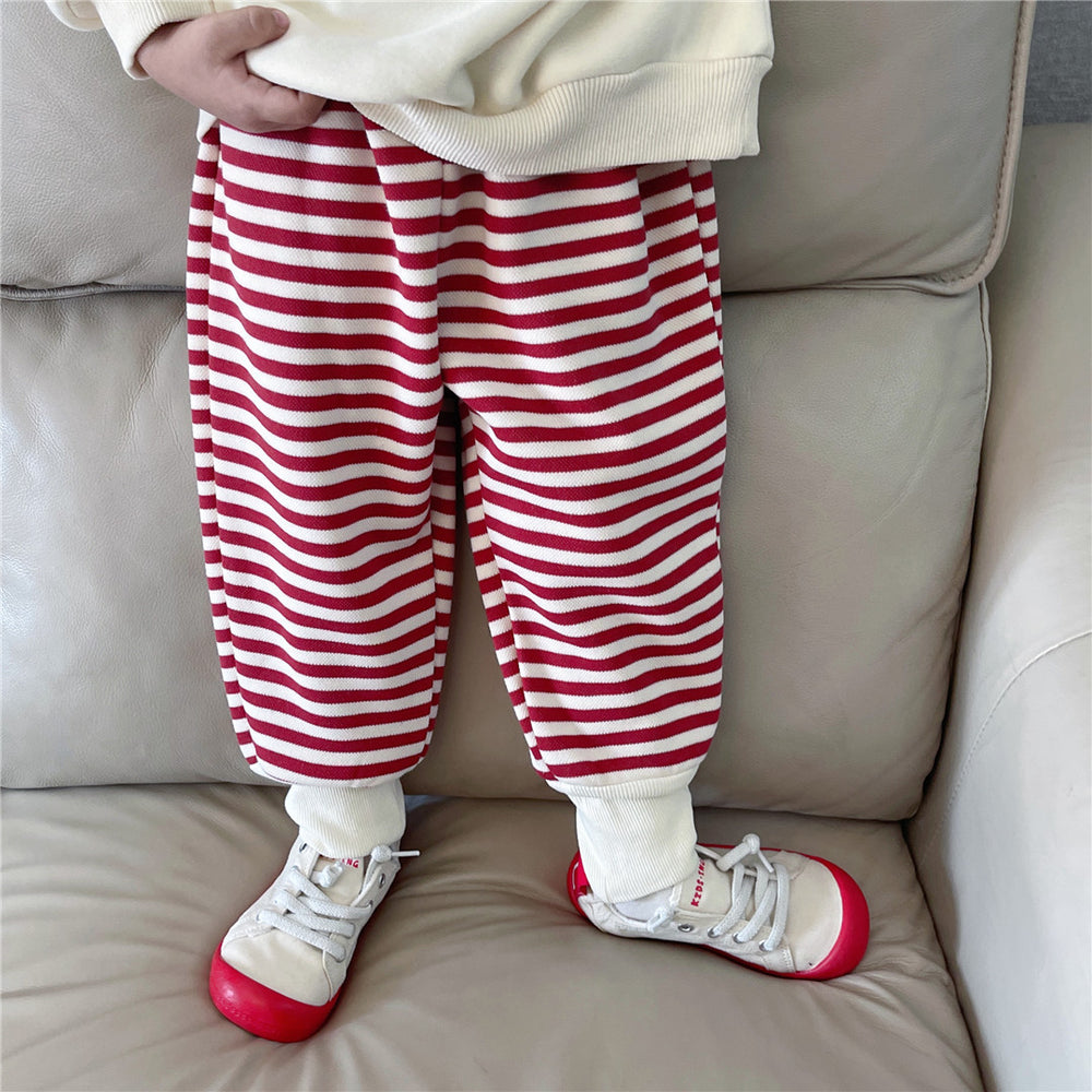 Baby Kid Unisex Striped Pants Wholesale 230103341