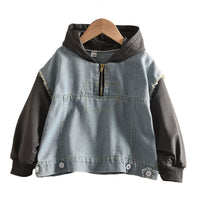 Load image into Gallery viewer, Baby Kid Unisex Color-blocking Hoodies Swearshirts Wholesale 230103478

