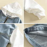 Load image into Gallery viewer, Baby Kid Unisex Color-blocking Hoodies Swearshirts Wholesale 230103478
