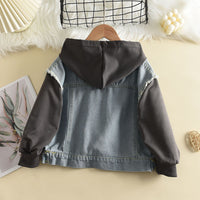 Load image into Gallery viewer, Baby Kid Unisex Color-blocking Hoodies Swearshirts Wholesale 230103478
