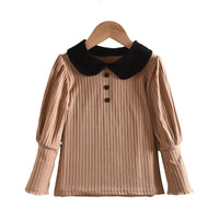 Load image into Gallery viewer, Baby Kid Girls Color-blocking Tops Wholesale 230103483
