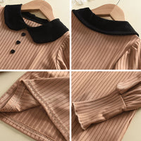 Load image into Gallery viewer, Baby Kid Girls Color-blocking Tops Wholesale 230103483
