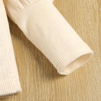 Load image into Gallery viewer, 2 Pieces Set Baby Kid Girls Solid Color Sweaters And Checked Skirts Wholesale 23010350
