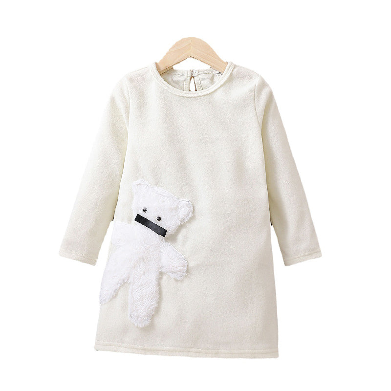 Baby Kid Girls Animals Cartoon Dresses Wholesale 230103505