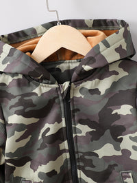 Load image into Gallery viewer, Baby Kid Unisex Camo Jackets Outwears Wholesale 230103506
